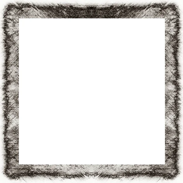 Oude Kleur Grunge Vintage Textuur Met Retro Patroon Vierkant Frame — Stockfoto