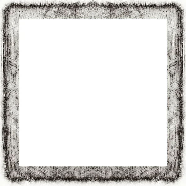 Oude Kleur Grunge Vintage Textuur Met Retro Patroon Frame Met — Stockfoto