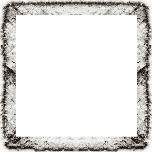 Old Color Grunge Vintage Texture Retro Pattern Square Frame Empty — Stock Photo, Image