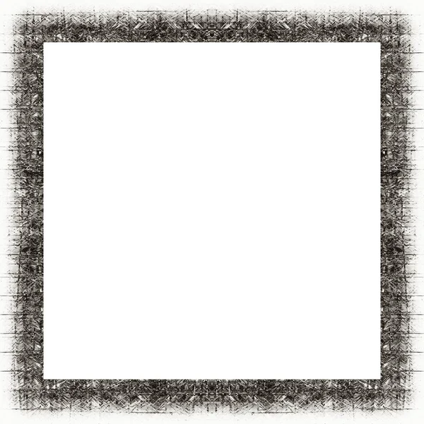 Oude Kleur Grunge Vintage Textuur Met Retro Patroon Frame Met — Stockfoto