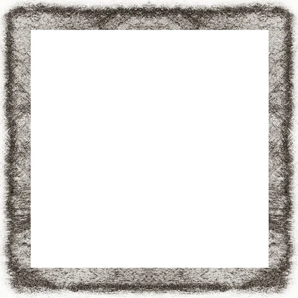 Oude Kleur Grunge Vintage Textuur Met Retro Patroon Vierkant Frame — Stockfoto