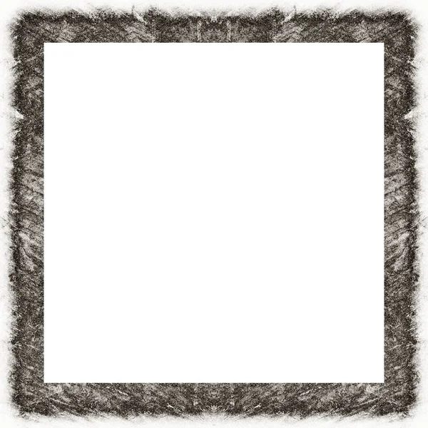 Oude Kleur Grunge Vintage Textuur Met Retro Patroon Vierkant Frame — Stockfoto