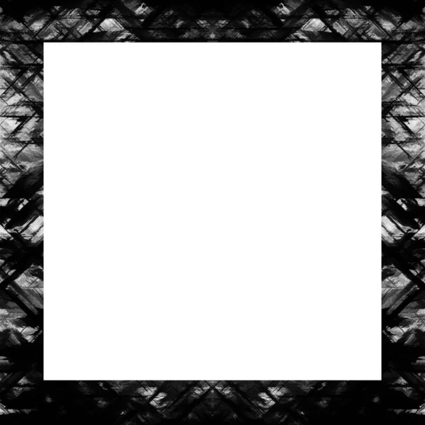 Old Color Grunge Vintage Texture Retro Pattern Square Frame Empty — Stock Photo, Image