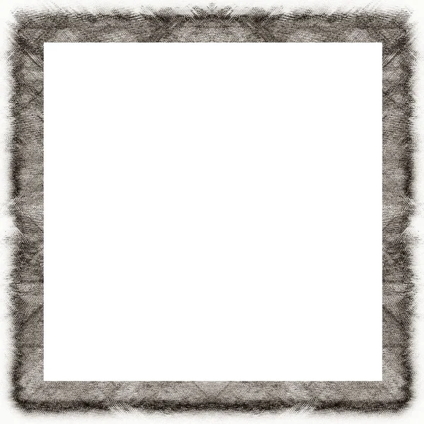 Old Color Grunge Vintage Texture Retro Pattern Square Frame Empty — Stock Photo, Image