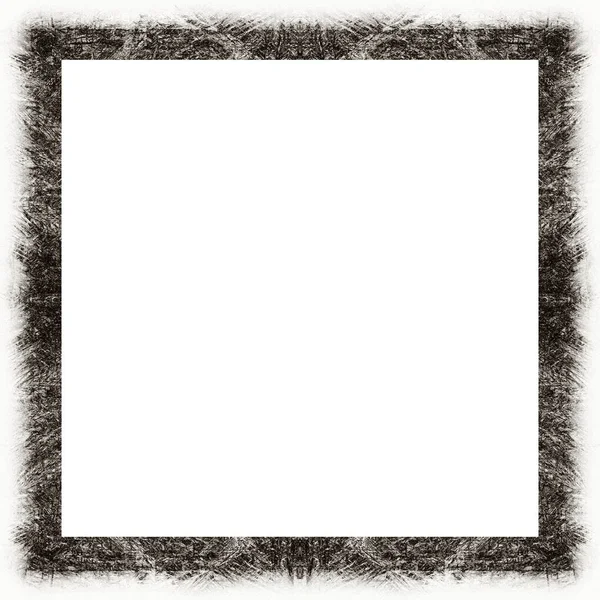 Oude Kleur Grunge Vintage Textuur Met Retro Patroon Frame Met — Stockfoto