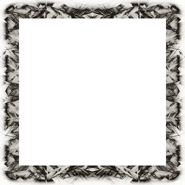 Oude Kleur Grunge Vintage Textuur Met Retro Patroon Frame Met — Stockfoto