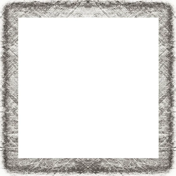 Oude Kleur Grunge Vintage Textuur Met Retro Patroon Vierkant Frame — Stockfoto