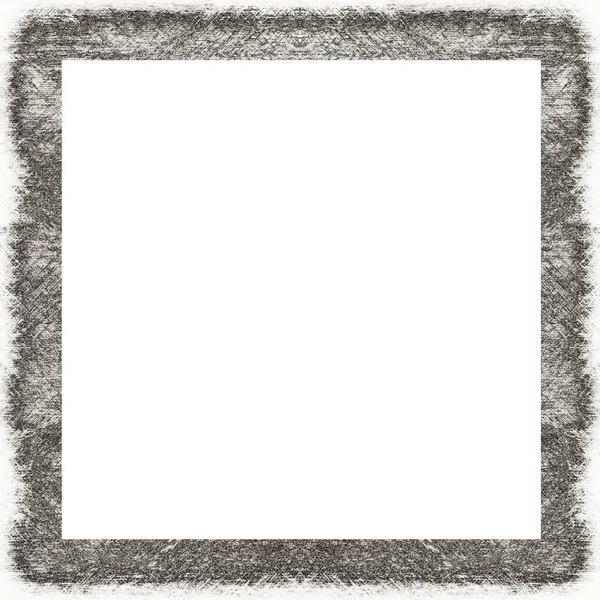 Oude Kleur Grunge Vintage Textuur Met Retro Patroon Vierkant Frame — Stockfoto