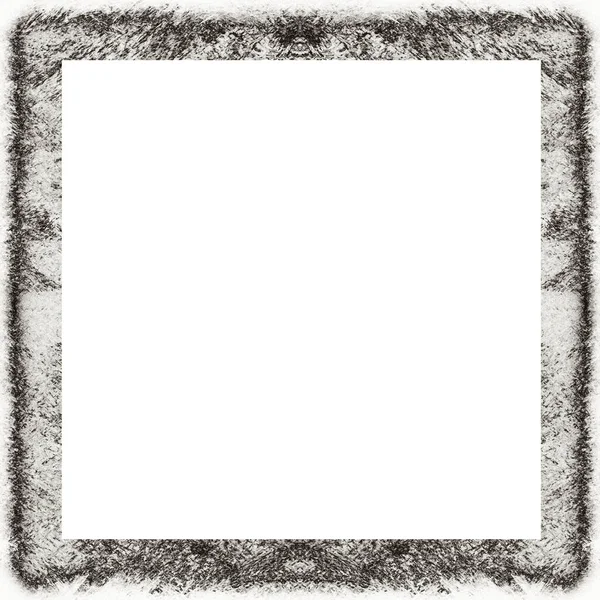 Old Color Grunge Vintage Texture Retro Pattern Square Frame Empty — Stock Photo, Image