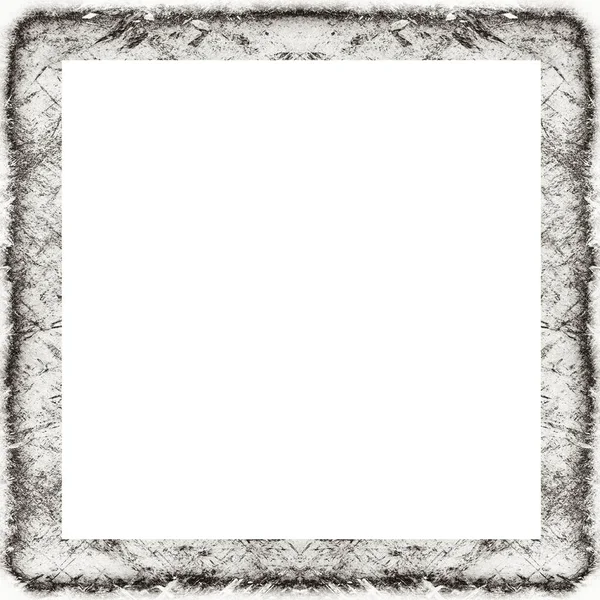 Oude Kleur Grunge Vintage Textuur Met Retro Patroon Vierkant Frame — Stockfoto