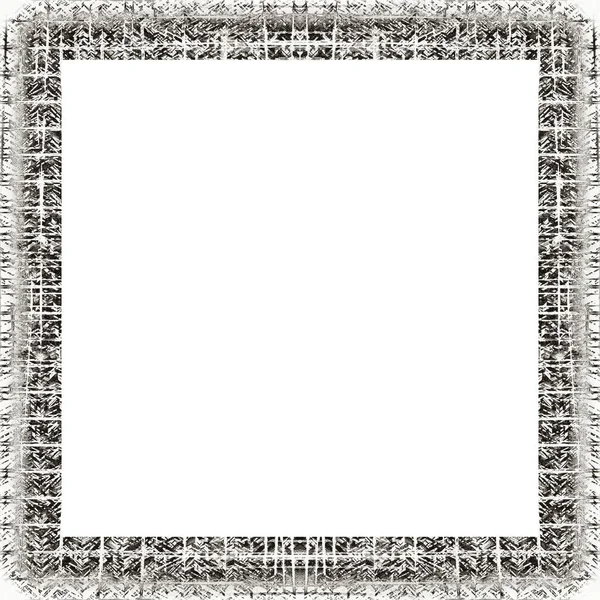 Oude Kleur Grunge Vintage Textuur Met Retro Patroon Frame Met — Stockfoto