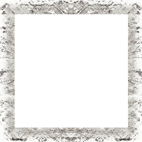 Old Color Grunge Vintage Texture Retro Pattern Square Frame Empty — Stock Photo, Image