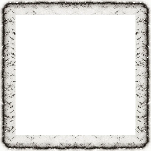 Oude Kleur Grunge Vintage Textuur Met Retro Patroon Frame Met — Stockfoto