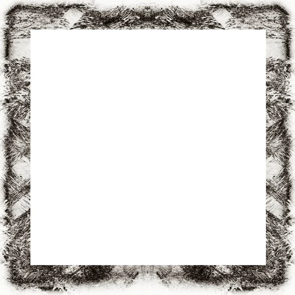 Oude Kleur Grunge Vintage Textuur Met Retro Patroon Frame Met — Stockfoto