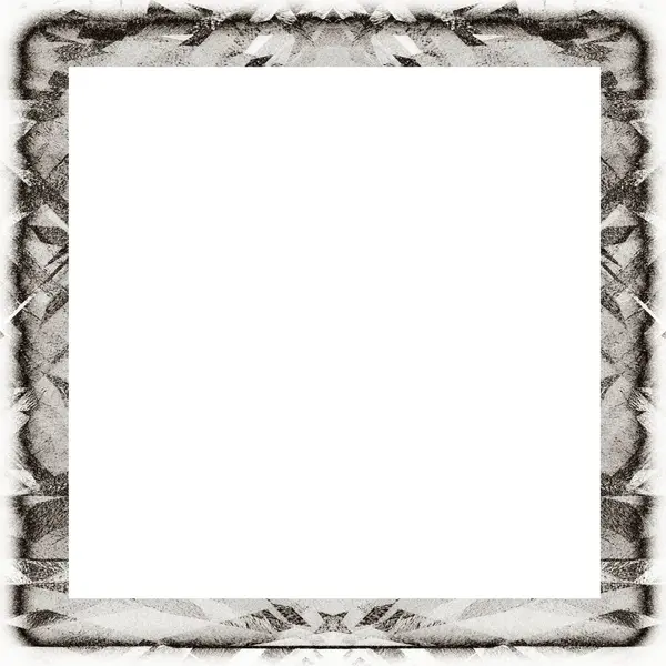 Old Color Grunge Vintage Texture Retro Pattern Square Frame Empty — Stock Photo, Image