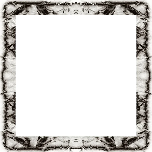 Oude Kleur Grunge Vintage Textuur Met Retro Patroon Frame Met — Stockfoto