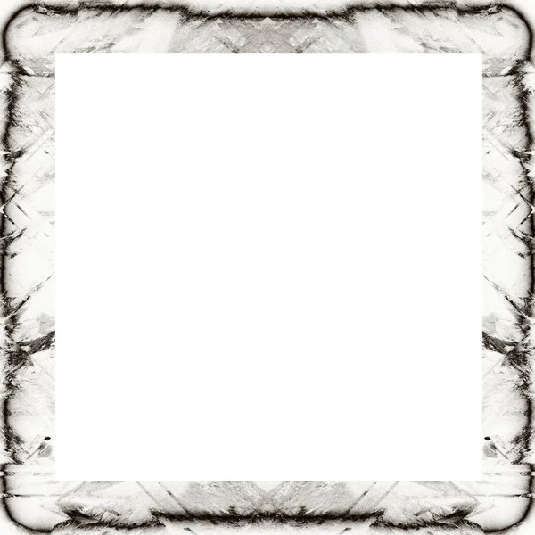 Old Color Grunge Vintage Texture Retro Pattern Square Frame Empty — Stock Photo, Image