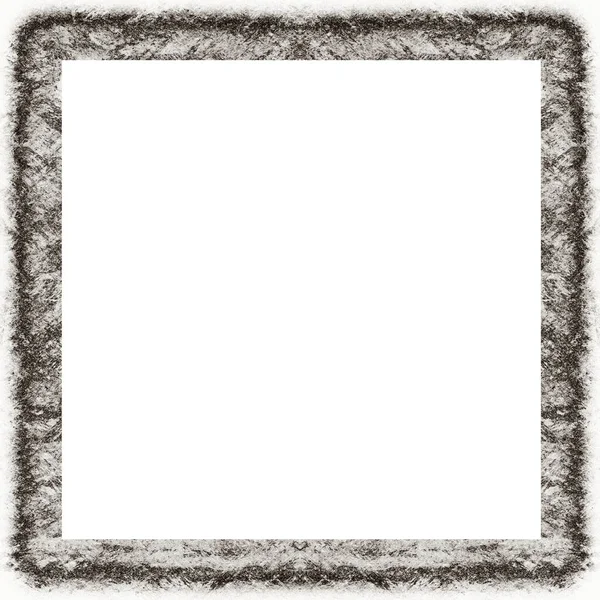 Old Color Grunge Vintage Texture Retro Pattern Square Frame Empty — Stock Photo, Image