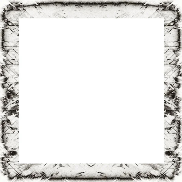 Oude Kleur Grunge Vintage Textuur Met Retro Patroon Vierkant Frame — Stockfoto