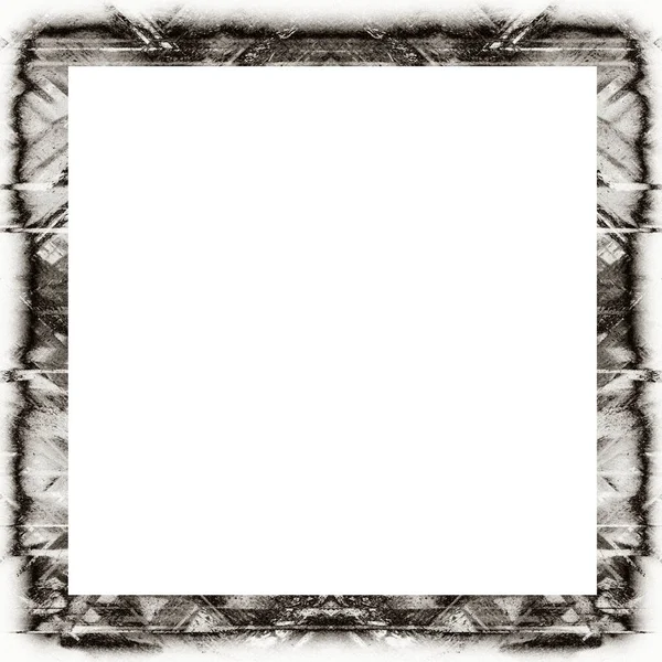 Oude Kleur Grunge Vintage Textuur Met Retro Patroon Frame Met — Stockfoto