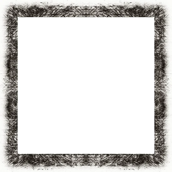 Oude Kleur Grunge Vintage Textuur Met Retro Patroon Frame Met — Stockfoto