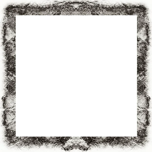 Oude Kleur Grunge Vintage Textuur Met Retro Patroon Frame Met — Stockfoto