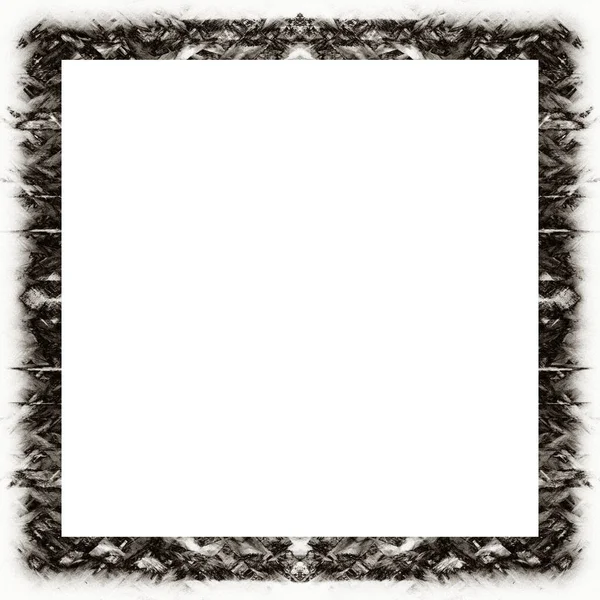 Oude Kleur Grunge Vintage Textuur Met Retro Patroon Frame Met — Stockfoto