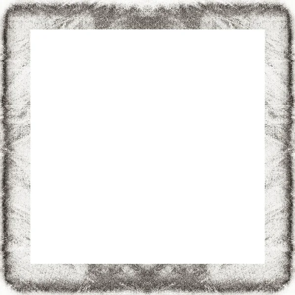 Old Color Grunge Vintage Texture Retro Pattern Square Frame Empty — Stock Photo, Image