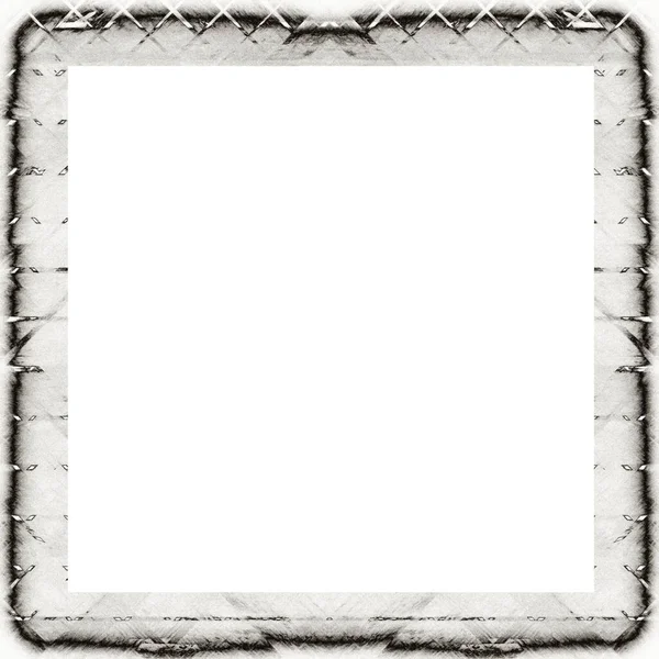 Oude Kleur Grunge Vintage Textuur Met Retro Patroon Vierkant Frame — Stockfoto