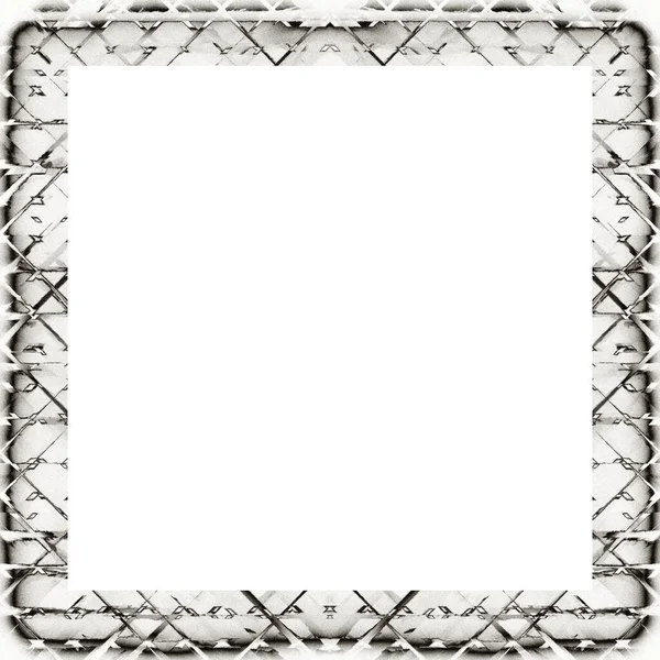 Oude Kleur Grunge Vintage Textuur Met Retro Patroon Frame Met — Stockfoto