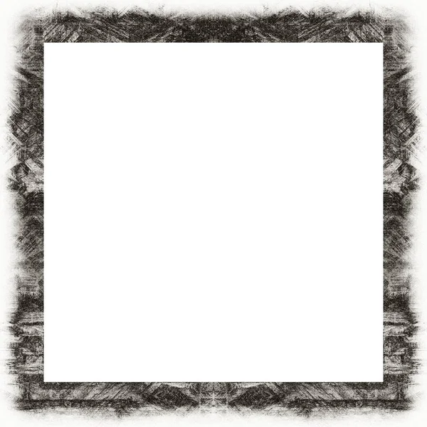 Oude Kleur Grunge Vintage Textuur Met Retro Patroon Frame Met — Stockfoto