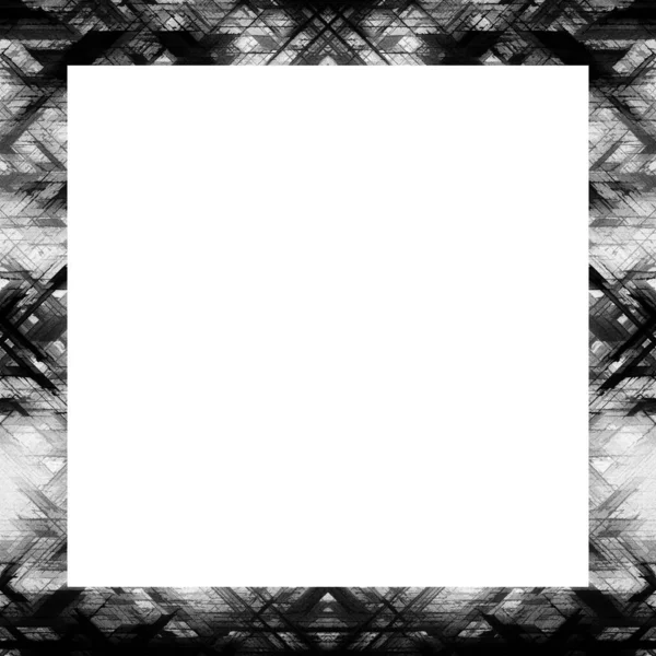 Old Color Grunge Vintage Texture Retro Pattern Square Frame Empty — Stock Photo, Image