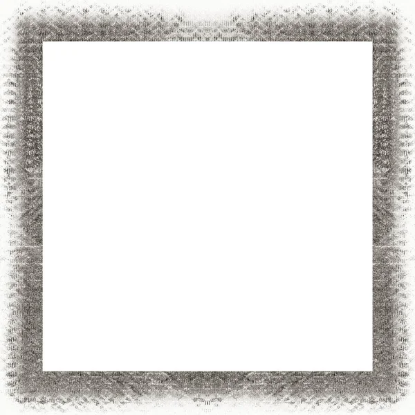 Old Color Grunge Vintage Texture Retro Pattern Square Frame Empty — Stock Photo, Image