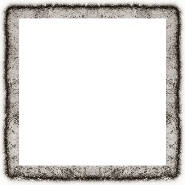 Oude Kleur Grunge Vintage Textuur Met Retro Patroon Vierkant Frame — Stockfoto