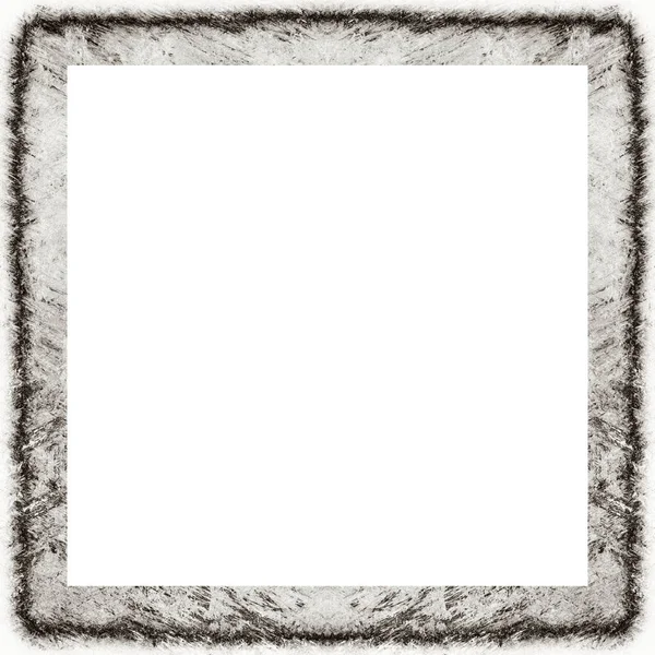 Old Color Grunge Vintage Texture Retro Pattern Square Frame Empty — Stock Photo, Image