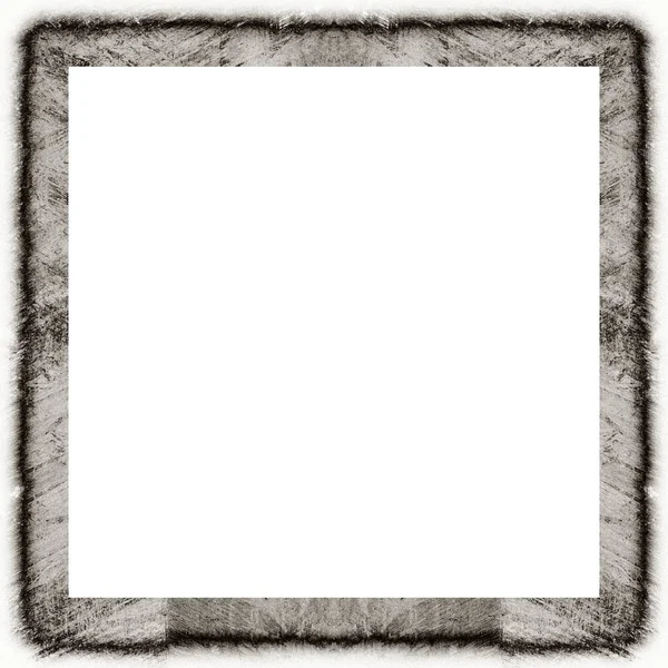 Oude Kleur Grunge Vintage Textuur Met Retro Patroon Vierkant Frame — Stockfoto