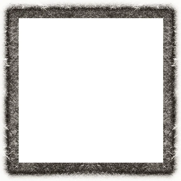 Old Color Grunge Vintage Texture Retro Pattern Square Frame Empty — Stock Photo, Image