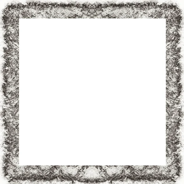 Oude Kleur Grunge Vintage Textuur Met Retro Patroon Vierkant Frame — Stockfoto