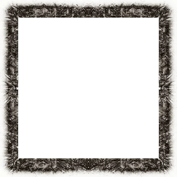 Oude Kleur Grunge Vintage Textuur Met Retro Patroon Frame Met — Stockfoto