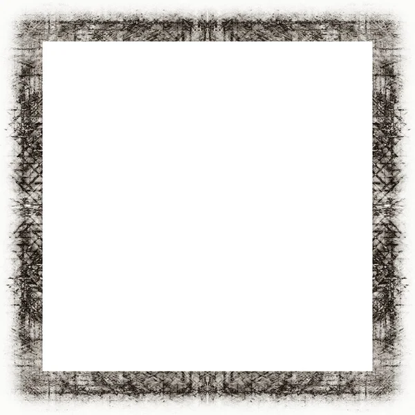 Oude Kleur Grunge Vintage Textuur Met Retro Patroon Frame Met — Stockfoto