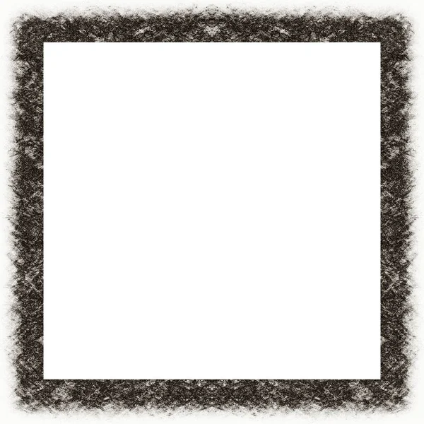 Oude Kleur Grunge Vintage Textuur Met Retro Patroon Vierkant Frame — Stockfoto