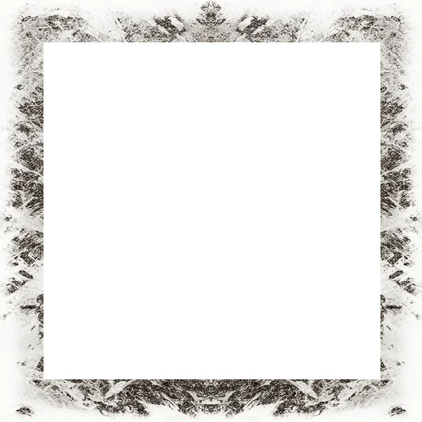 Oude Kleur Grunge Vintage Textuur Met Retro Patroon Frame Met — Stockfoto