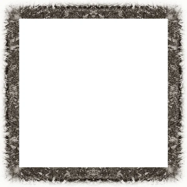 Oude Kleur Grunge Vintage Textuur Met Retro Patroon Frame Met — Stockfoto