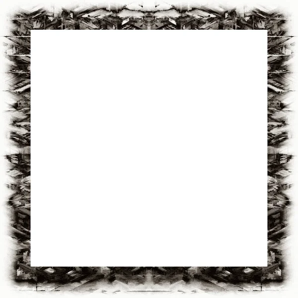 Oude Kleur Grunge Vintage Textuur Met Retro Patroon Frame Met — Stockfoto