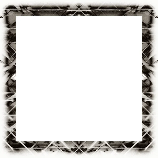 Oude Kleur Grunge Vintage Textuur Met Retro Patroon Frame Met — Stockfoto