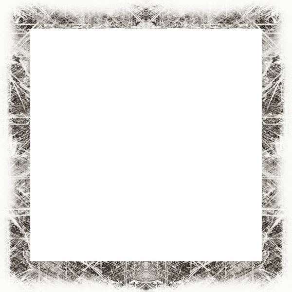 Oude Kleur Grunge Vintage Textuur Met Retro Patroon Frame Met — Stockfoto