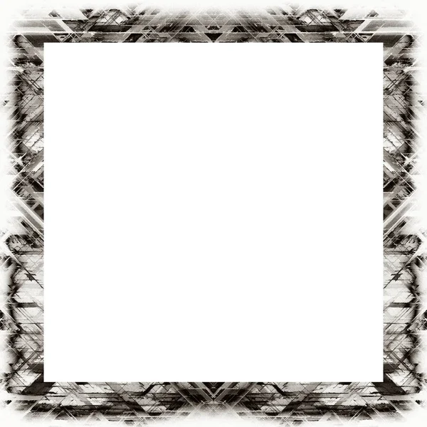 Oude Kleur Grunge Vintage Textuur Met Retro Patroon Frame Met — Stockfoto