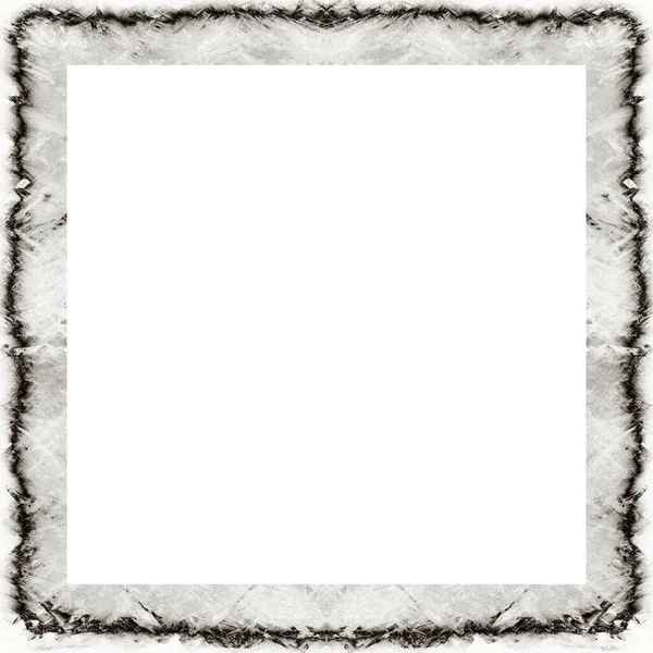 Oude Kleur Grunge Vintage Textuur Met Retro Patroon Vierkant Frame — Stockfoto