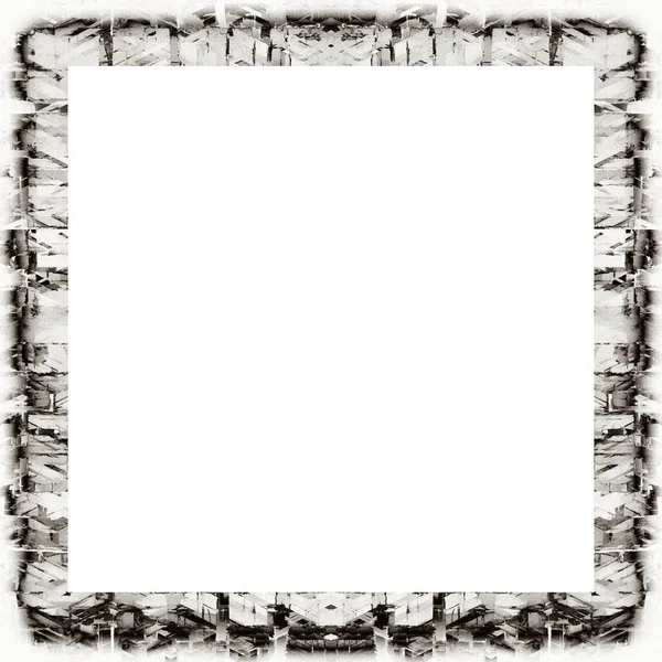 Old Color Grunge Vintage Texture Retro Pattern Frame Empty Space — Stock Photo, Image