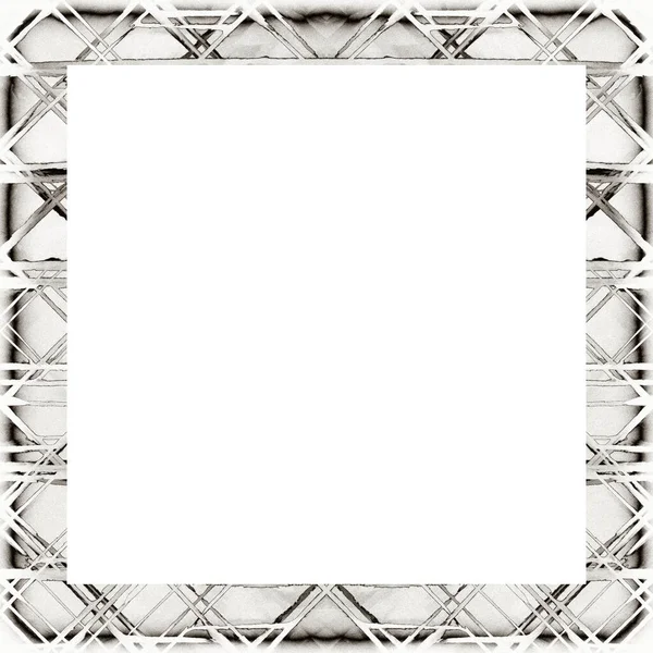 Oude Kleur Grunge Vintage Textuur Met Retro Patroon Frame Met — Stockfoto